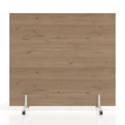 Biombo separador pared móvil Hover en melamina, posición horizontal, alto 140cm