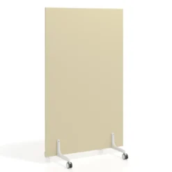 Biombo separador pared móvil Hover en melamina, posición vertical, ancho 100cm