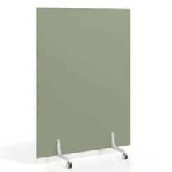 Biombo separador pared móvil Hover en melamina, posición vertical, ancho 120cm