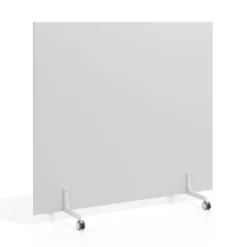 Biombo separador pared móvil Hover en melamina, posición horizontal, alto 140cm