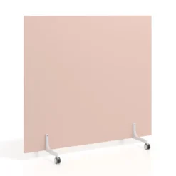 Biombo separador pared móvil Hover en melamina, posición horizontal, alto 140cm