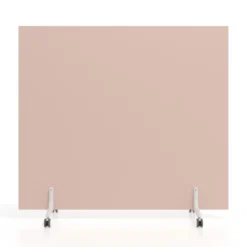 Biombo separador pared móvil Hover en melamina, posición horizontal, alto 140cm
