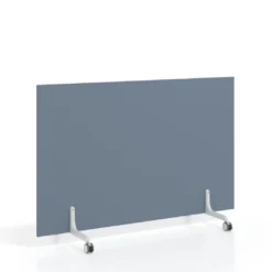 Biombo separador pared móvil Hover en melamina, posición horizontal, alto 100cm