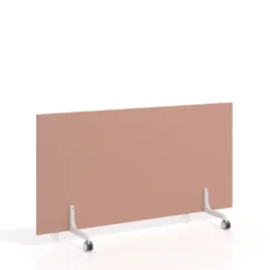 Biombo separador pared móvil Hover en melamina, posición horizontal, alto 80cm