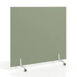 Biombo separador pared móvil Hover en melamina, posición horizontal, alto 140cm