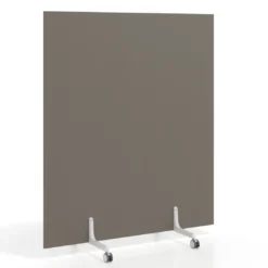 Biombo separador pared móvil Hover en melamina, posición vertical, ancho 140cm