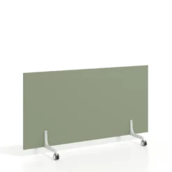 Biombo separador pared móvil Hover en melamina, posición horizontal, alto 80cm