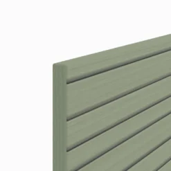 Biombo separador pared móvil Hover en melamina, posición horizontal, alto 80cm