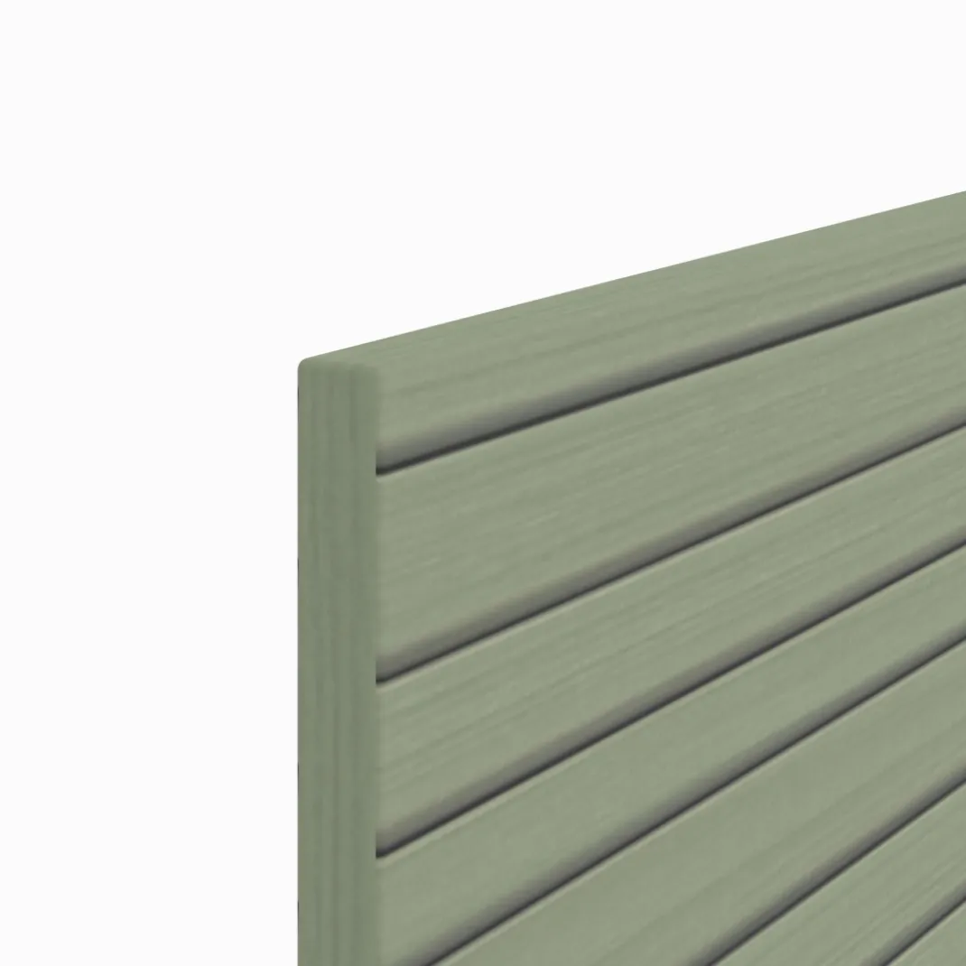 Biombo separador pared móvil Hover en melamina, posición horizontal, alto 80cm
