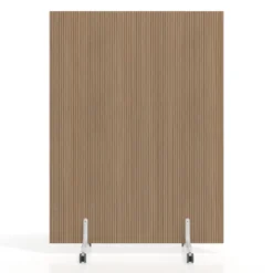 Biombo separador pared móvil Hover en melamina, posición vertical, ancho 120cm