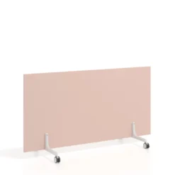 Biombo separador pared móvil Hover en melamina, posición horizontal, alto 80cm