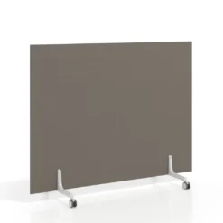 Biombo separador pared móvil Hover en melamina, posición horizontal, alto 120cm