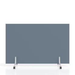 Biombo separador pared móvil Hover en melamina, posición horizontal, alto 100cm