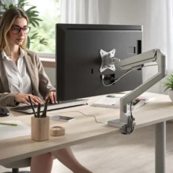 Brazo monitor erghos individual con USB