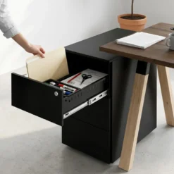 Cajonera de Escritorio estrecha MyBox Slim 3 cajones