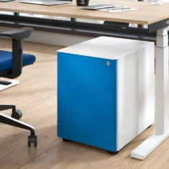 Cajonera de oficina Moby L, 3 cajones