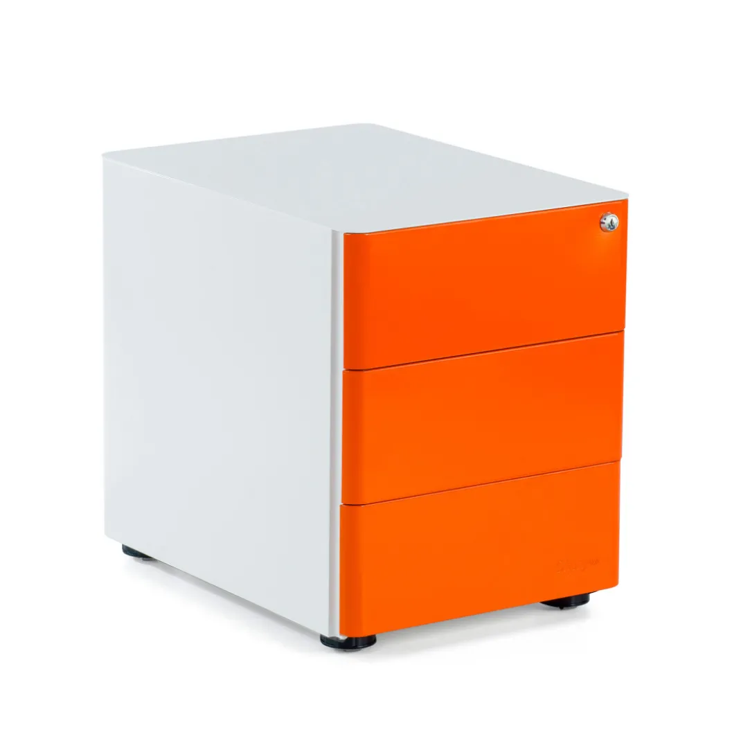 Cajonera de oficina Moby L, 3 cajones