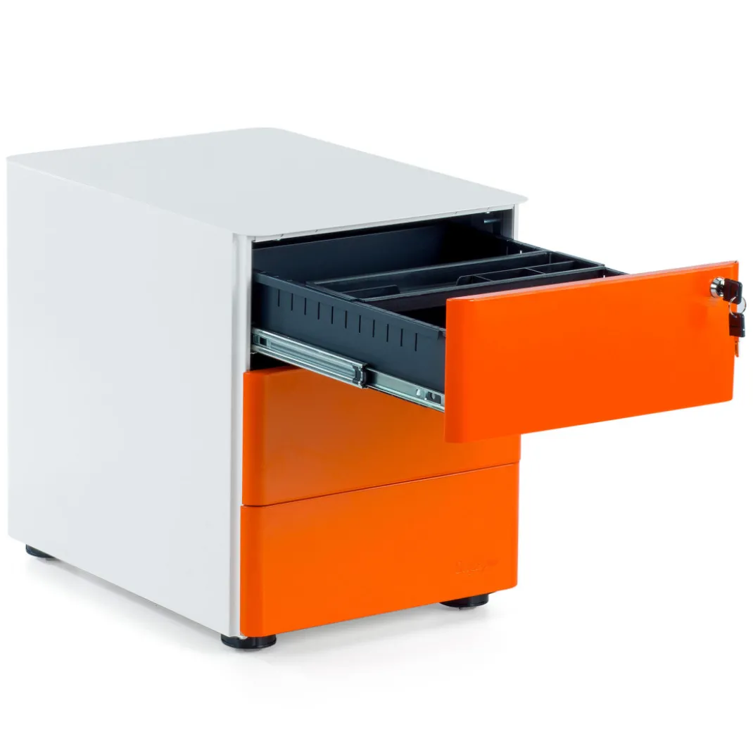 Cajonera de oficina Moby L, 3 cajones