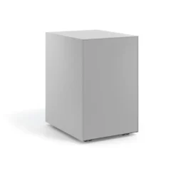 Cajonera de oficina Strong 2 cajones + archivo estructura aluminio frontales melamina