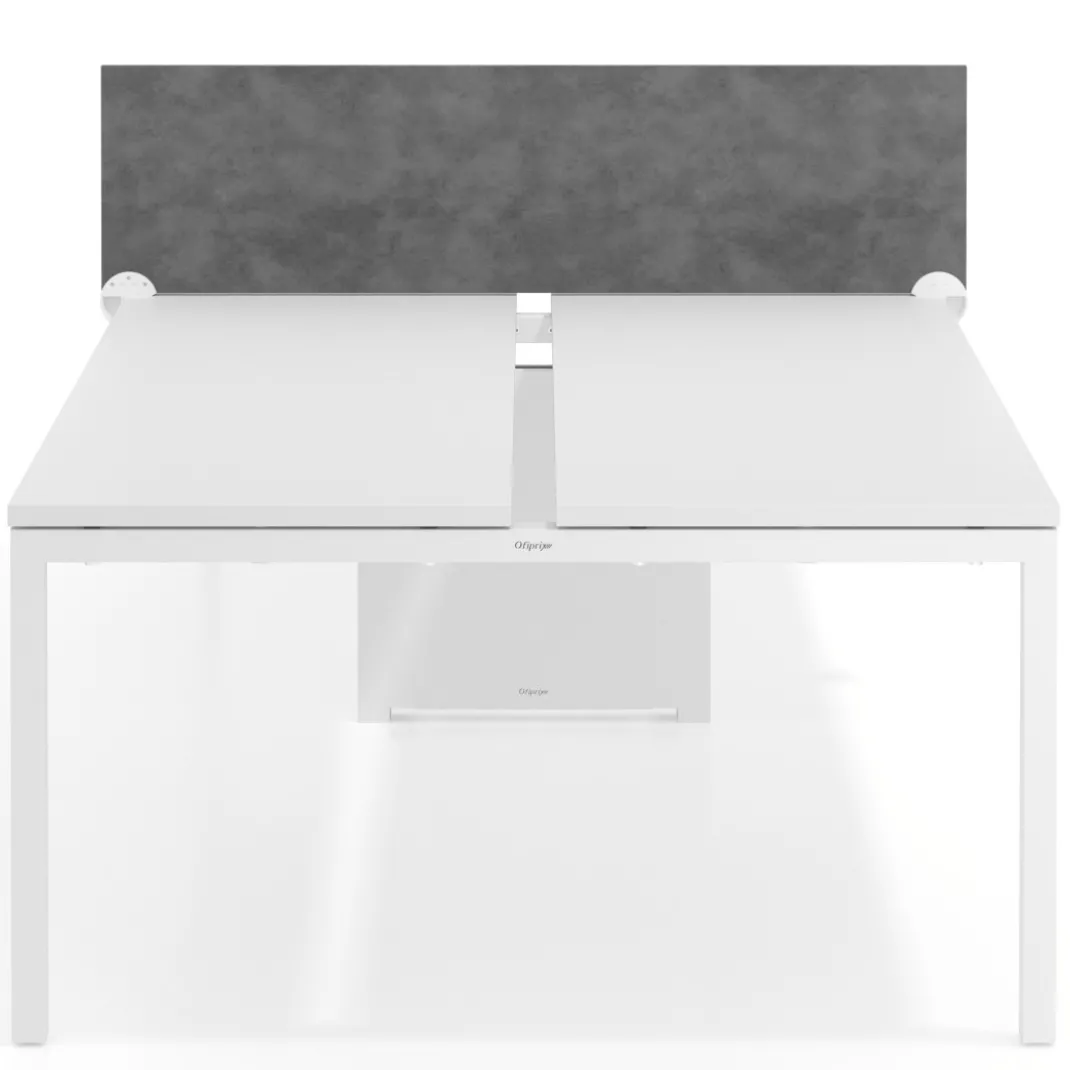 Divisor lateral intermedio mesa multipuesto Hover en melamina