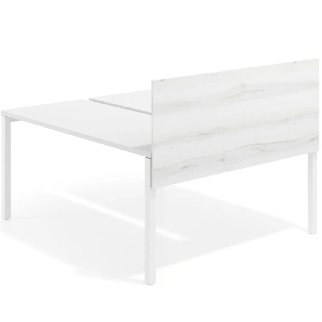 Divisor lateral mesa multipuesto individual Hover en melamina