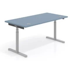 Escritorio Elevable Erghos Core estructura aluminio canto recto
