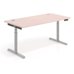 Escritorio Elevable Erghos Core estructura aluminio canto recto