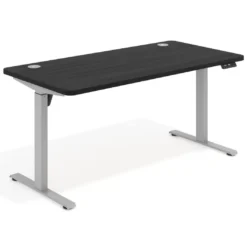 Escritorio Elevable Erghos Motion estructura aluminio 4 cantos curvos