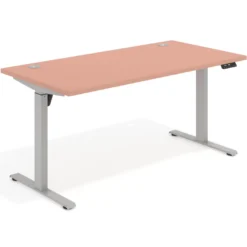 Escritorio Elevable Erghos Motion estructura aluminio canto recto