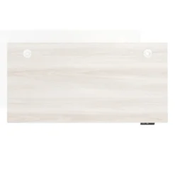 Escritorio Elevable Erghos Motion estructura blanca canto recto