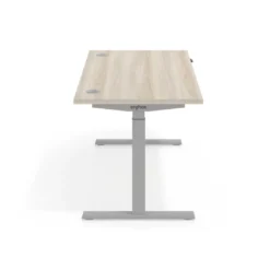 Escritorio Elevable Erghos Smart estructura aluminio canto recto