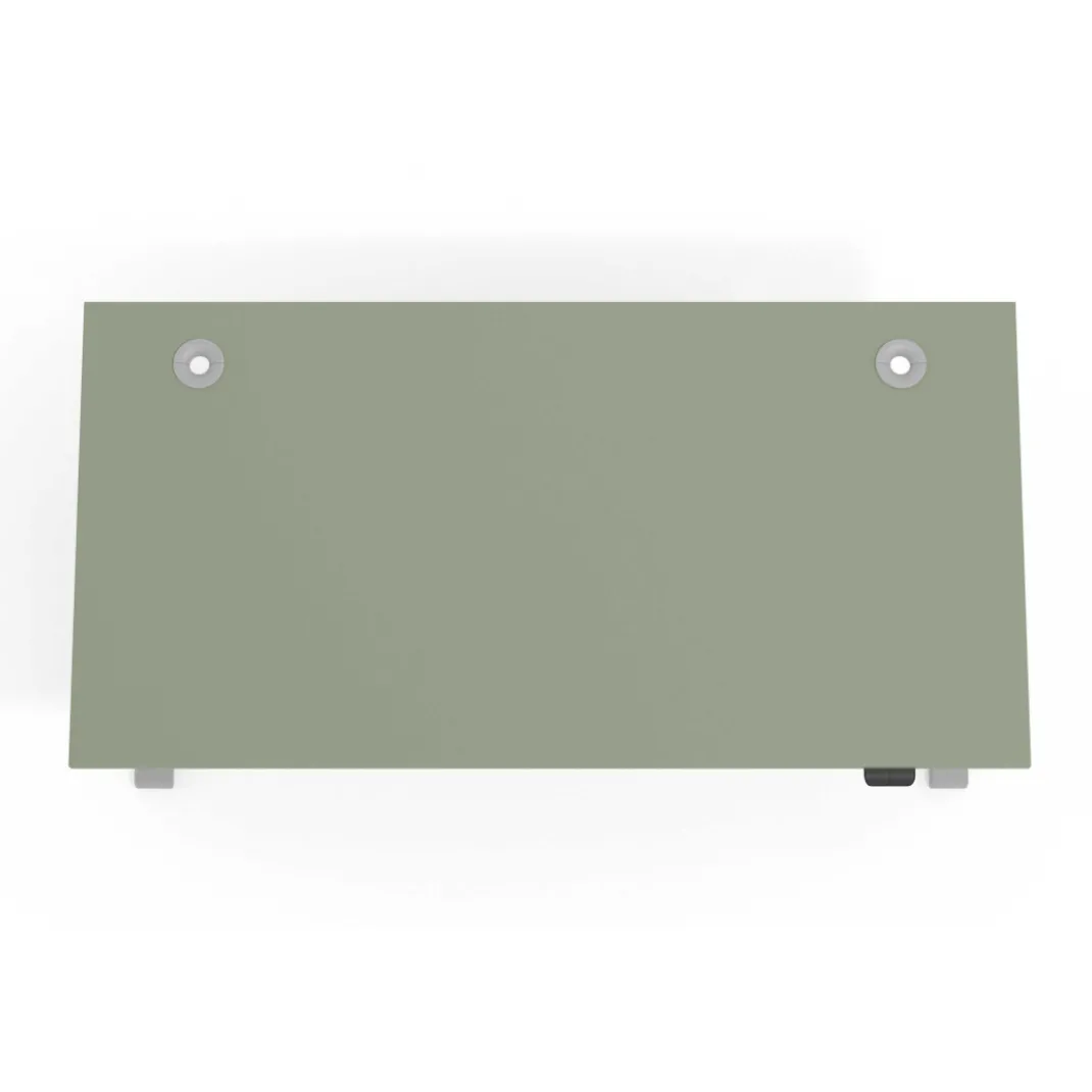 Escritorio Elevable Erghos Smart estructura aluminio canto recto