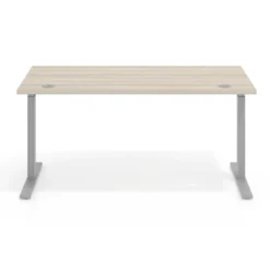 Escritorio Elevable Erghos Smart estructura aluminio canto recto