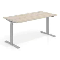 Escritorio Elevable Erghos Smart estructura aluminio canto recto