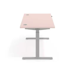 Escritorio Elevable Erghos Smart estructura aluminio canto recto