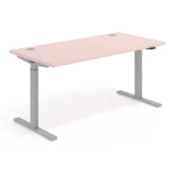 Escritorio Elevable Erghos Smart estructura aluminio canto recto