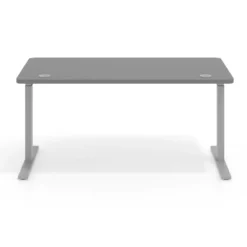 Escritorio Elevable Erghos Smart estructura aluminio canto curvo