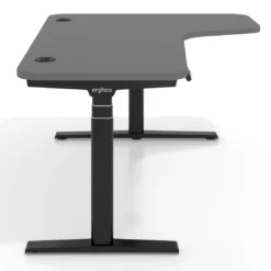 Escritorio Ergonómico Elevable Erghos Axis estructura negra
