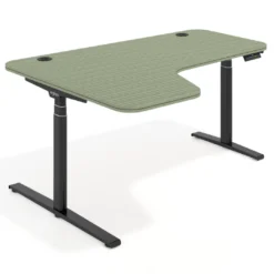 Escritorio Ergonómico Elevable Erghos Axis estructura negra