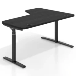 Escritorio Ergonómico Elevable Erghos Axis estructura negra