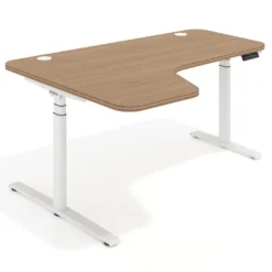 Escritorio Ergonómico Elevable Erghos Axis estructura blanca