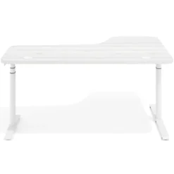 Escritorio Ergonómico Elevable Erghos Axis estructura blanca