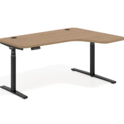 Escritorio Ergonómico Elevable Erghos Axis estructura negra
