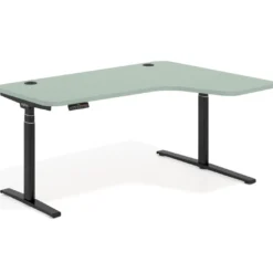 Escritorio Ergonómico Elevable Erghos Axis estructura negra