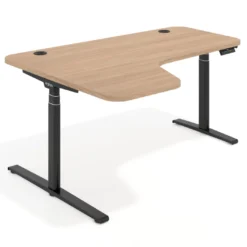 Escritorio Ergonómico Elevable Erghos Axis estructura negra