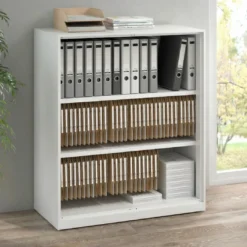 Estanteria de metal para oficina sin puertas Strong 109x92cm