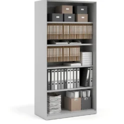 Estanteria metálica de oficina sin puertas Strong 185x92cm