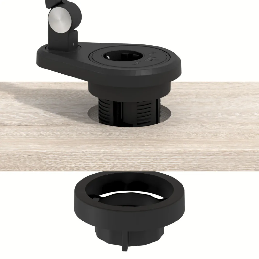 Lampara sobremesa Led con Pasacables integrado
