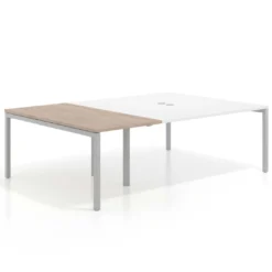 Mesa de cabecera kube para bench 166 estructura aluminio
