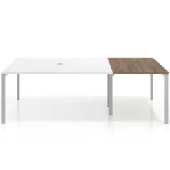 Mesa de cabecera kube para bench 166 estructura aluminio